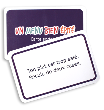Un menu bien épicé