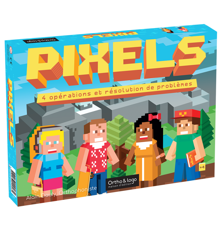 Pixels - 4 opérations et résolution de problèmes