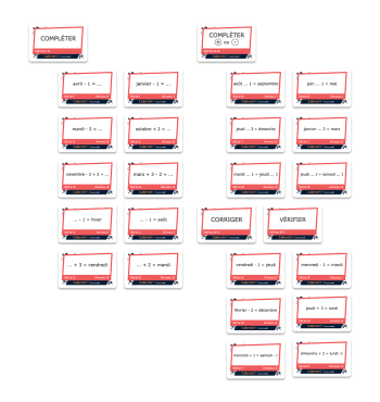 Pack Calendrik, Numérik et Alphabétik - Collection Automatik