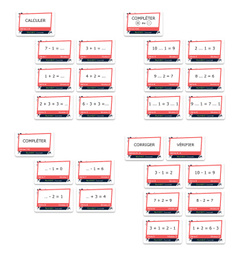 Pack Calendrik, Numérik et Alphabétik - Collection Automatik