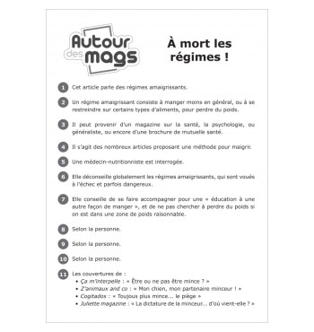 Autour des mags