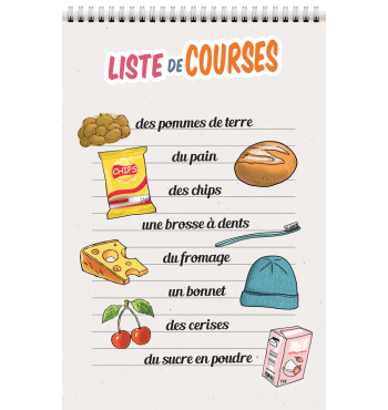 Liste de courses
