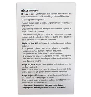 CartaFlex' - 110 cartes de lecture