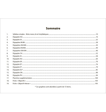 Chronolec - Tome 3 : Syllabes simples et digraphes - Les phrases