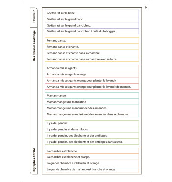 Chronolec - Tome 3 : Syllabes simples et digraphes - Les phrases