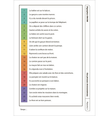 Chronolec - Tome 3 : Syllabes simples et digraphes - Les phrases