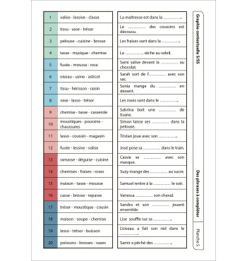 Chronolec - Tome 4 : Trigraphes, graphies complexes et contextuelles, mots irréguliers - Les phrases
