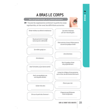 Sur le bout des doigts