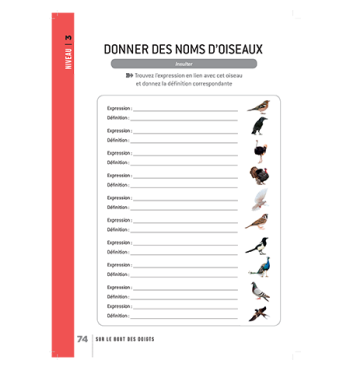 Sur le bout des doigts