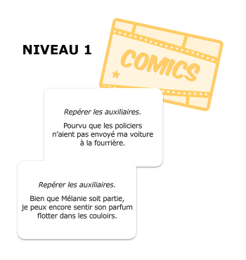 Les participes passés à l'affiche