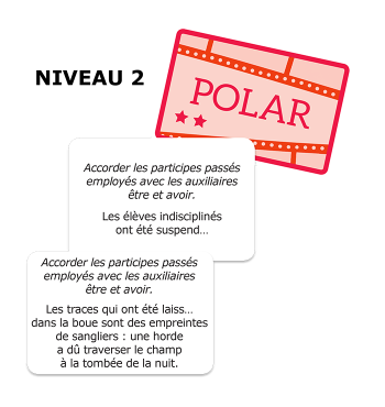 Les participes passés à l'affiche