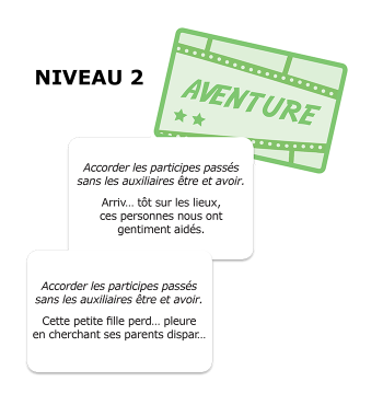 Les participes passés à l'affiche