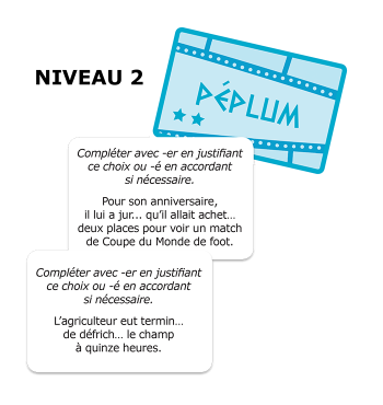 Les participes passés à l'affiche