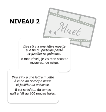 Les participes passés à l'affiche